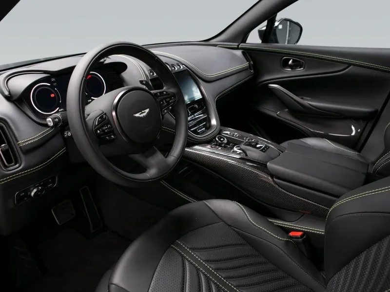 Aston martin DBX 707 =2X2 Twill Carbon Fibre= Black Wing Гар Image 8